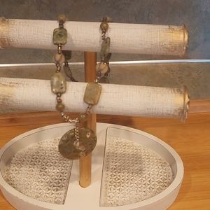 Beautiful stone necklace